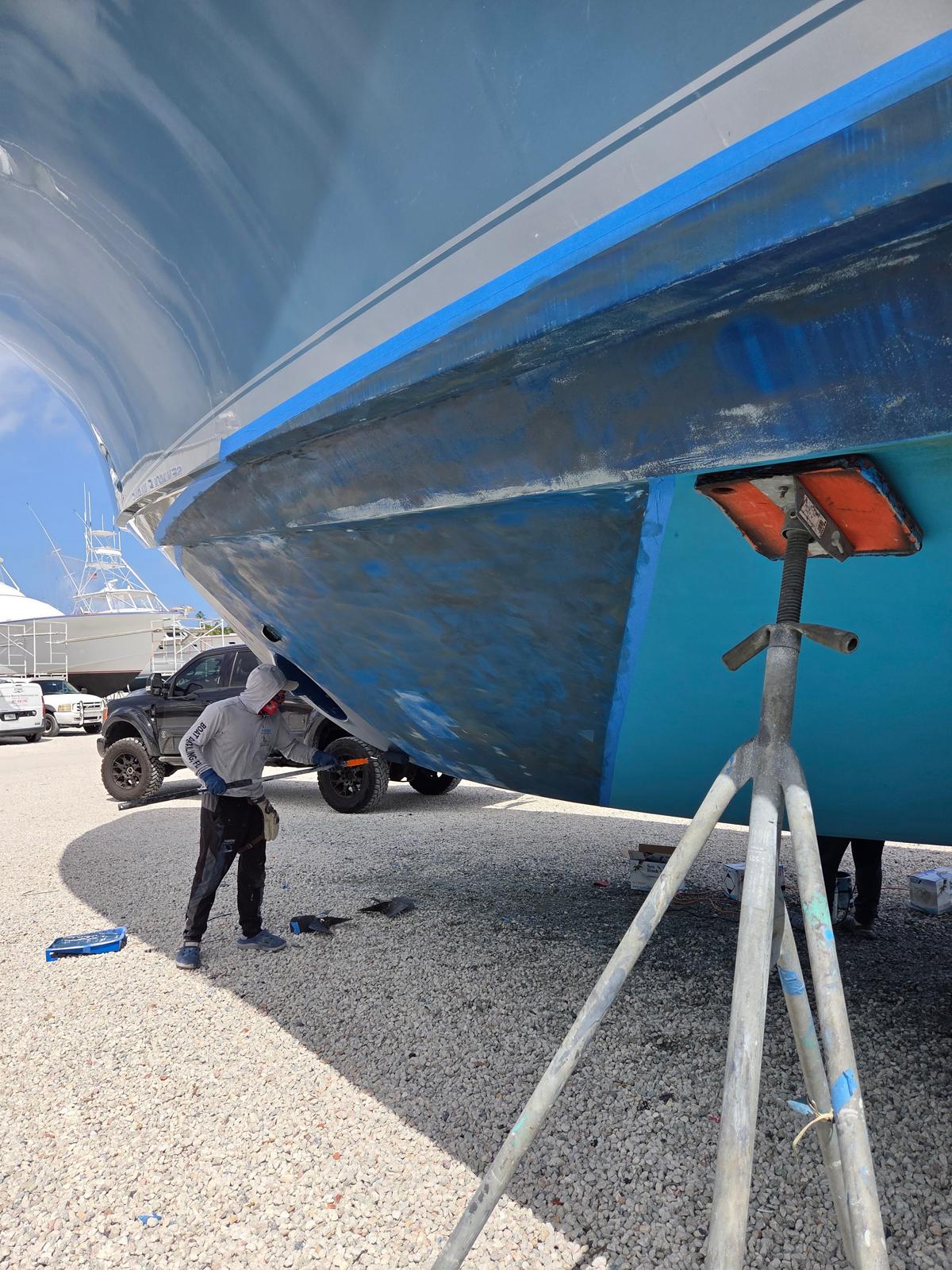 Antifouling Paint Application