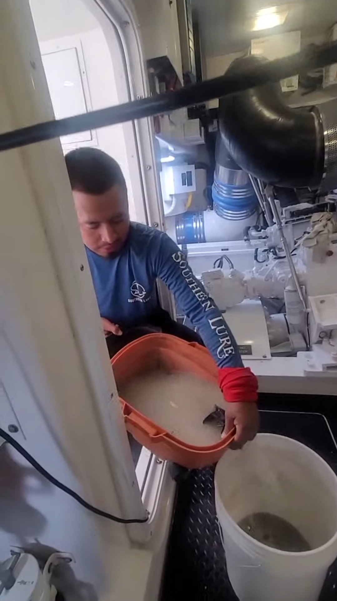 Engine Cleaning Work