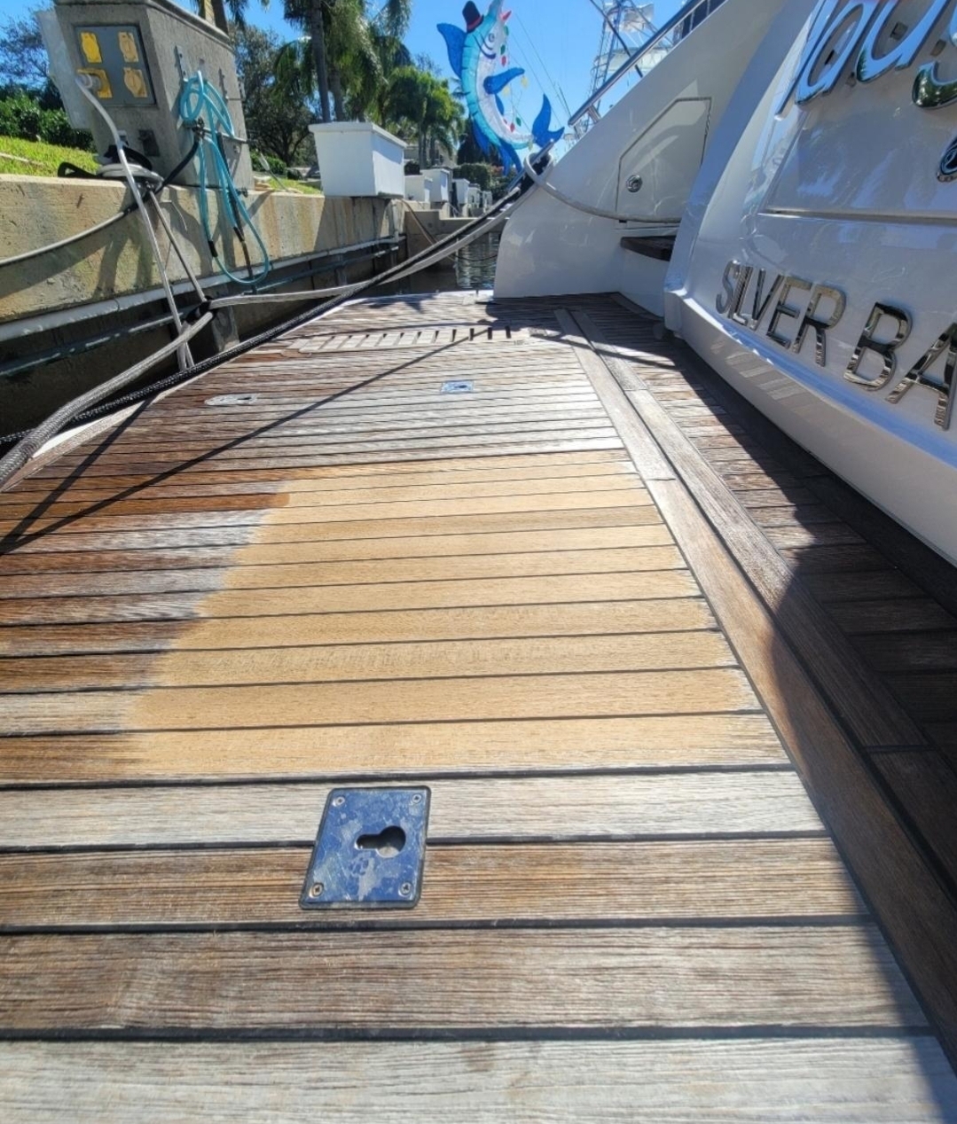 Teak Cleaning and Restoration